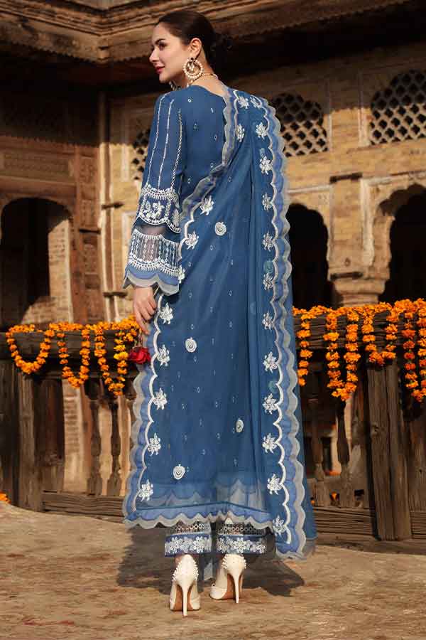 Sable. V Luxury Unstitched Lawn`22 SL#07