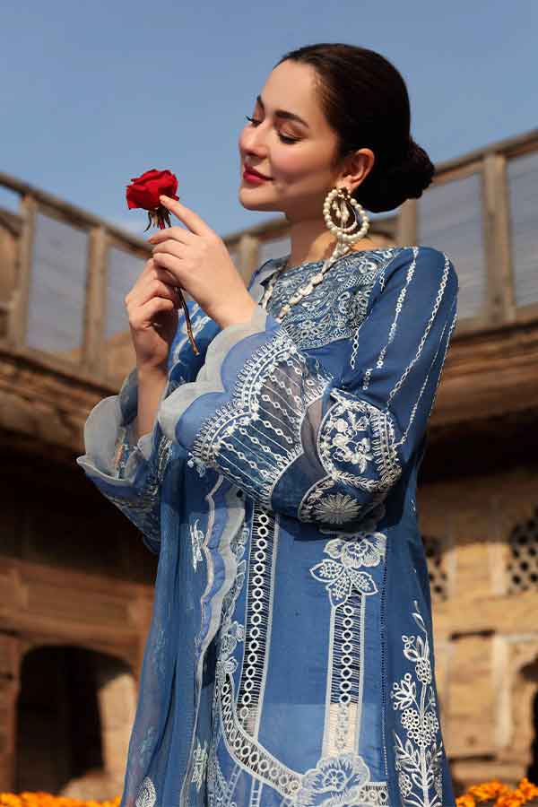 Sable. V Luxury Unstitched Lawn`22 SL#07