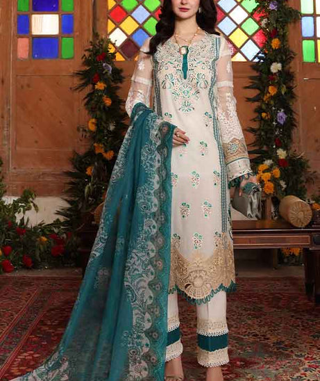 Sable. V Luxury Unstitched Lawn`22 SL#08