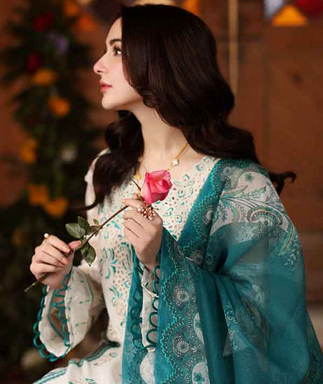 Sable. V Luxury Unstitched Lawn`22 SL#08