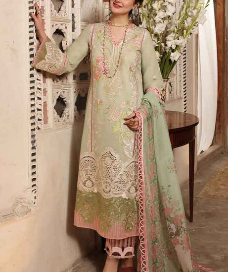 Sable. V Luxury Unstitched Lawn`22 SL#09
