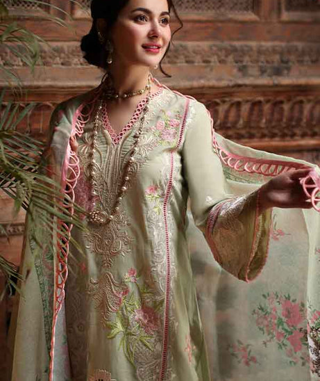 Sable. V Luxury Unstitched Lawn`22 SL#09