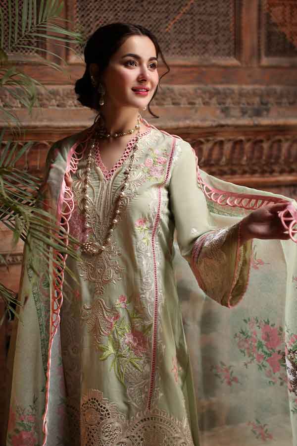 Sable. V Luxury Unstitched Lawn`22 SL#09