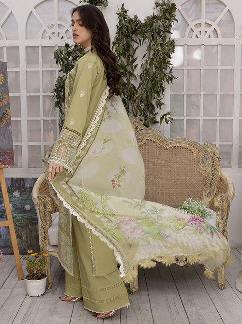 Izel Hazel Luxury Lawn`23 HLLC#4