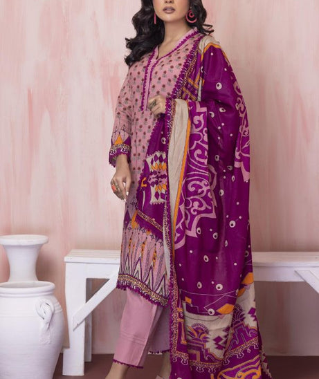 Sahil Print Lawn'23 D#1969 (T Pink)