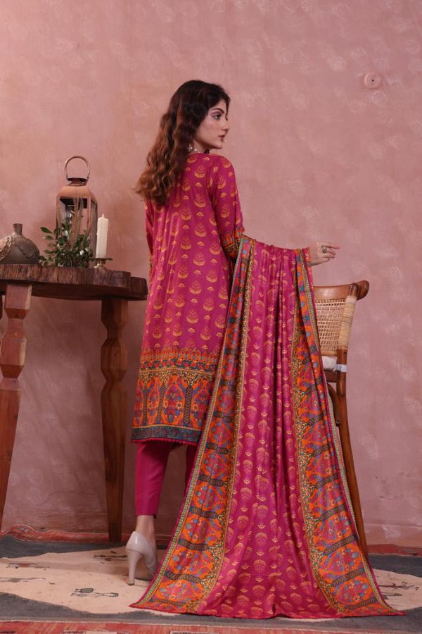 Sahil Print Lawn'23 D#1975 (Magenda)