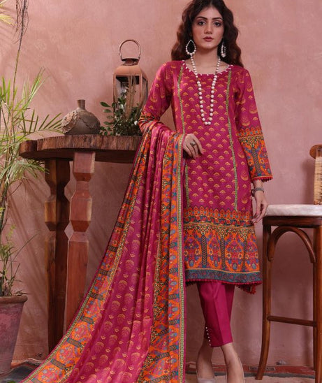 Sahil Print Lawn'23 D#1975 (Magenda)