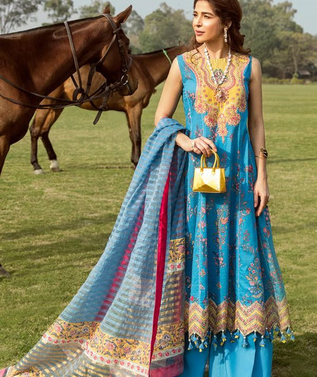 Saira Rizwan Lawn Collection`21 SR#06