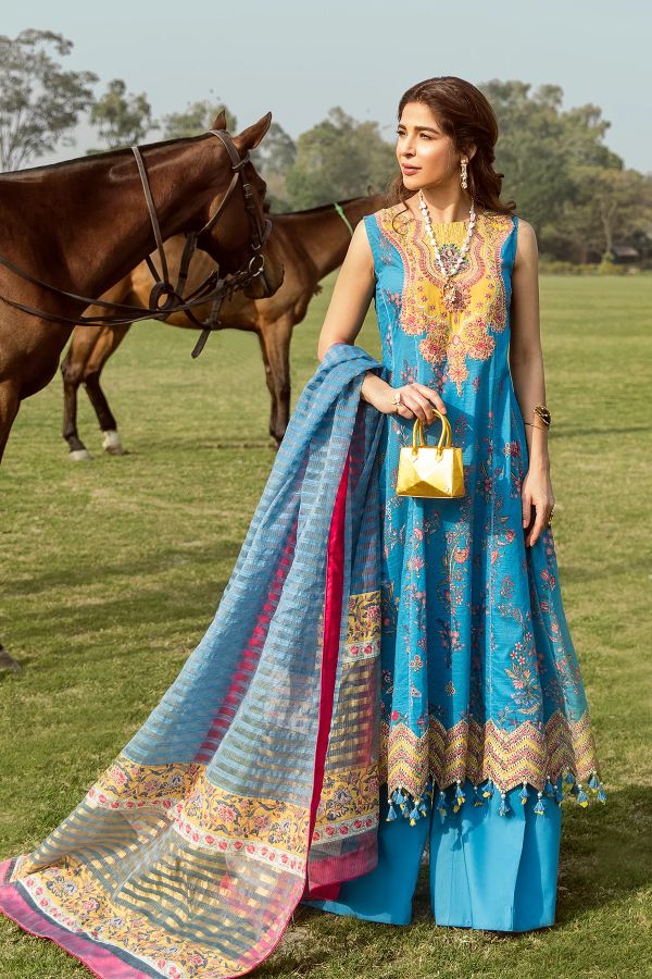 Saira Rizwan Lawn Collection`21 SR#06