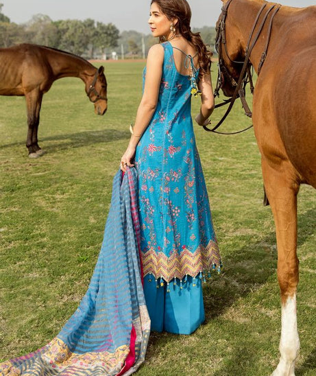 Saira Rizwan Lawn Collection`21 SR#06