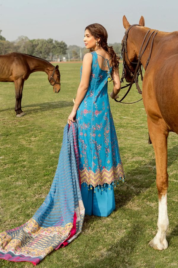 Saira Rizwan Lawn Collection`21 SR#06