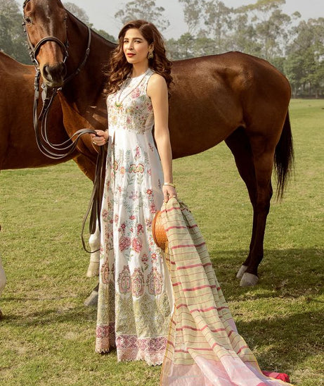 Saira Rizwan Lawn Collection`21 SR#09
