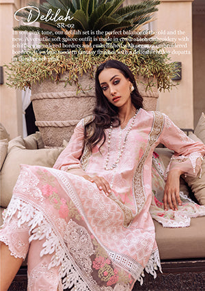 Saira Rizwan Luxury Lawn'23 SR#2