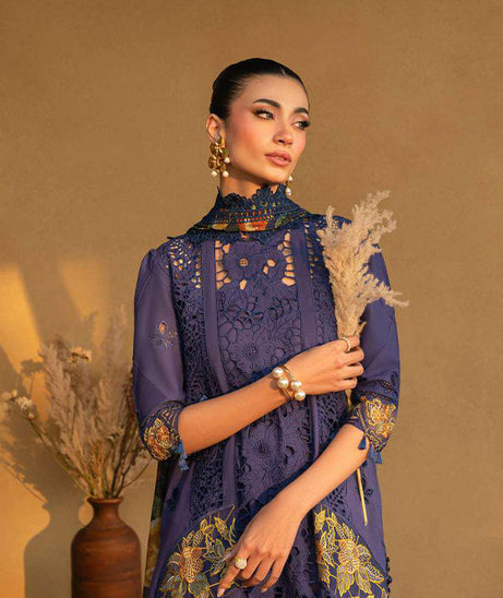 Saira Rizwan Luxury Unstitched Lawn'25 SRL#01 (Aimee)