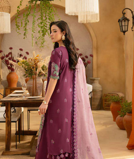 Saira Rizwan Luxury Unstitched Lawn'25 SRL#11 (Valerie)