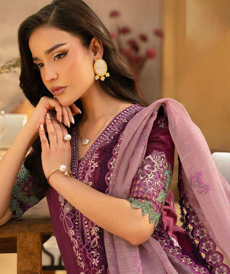 Saira Rizwan Luxury Unstitched Lawn'25 SRL#11 (Valerie)