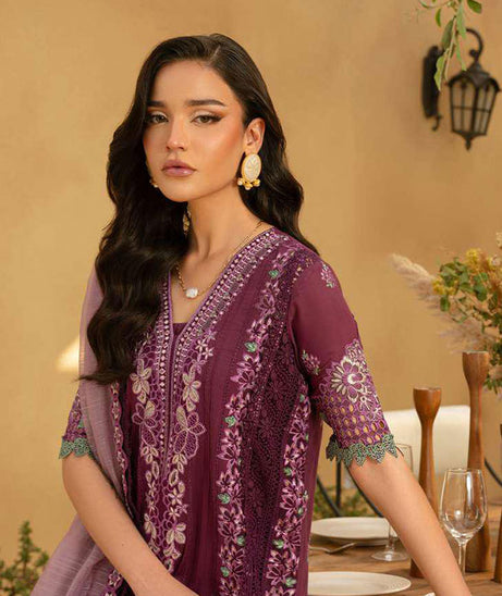 Saira Rizwan Luxury Unstitched Lawn'25 SRL#11 (Valerie)