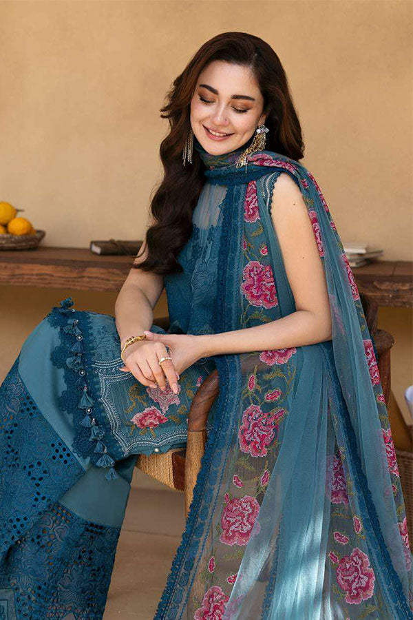Saira Rizwan Luxury Unstitched Lawn'25 SRL#12 (Alma)
