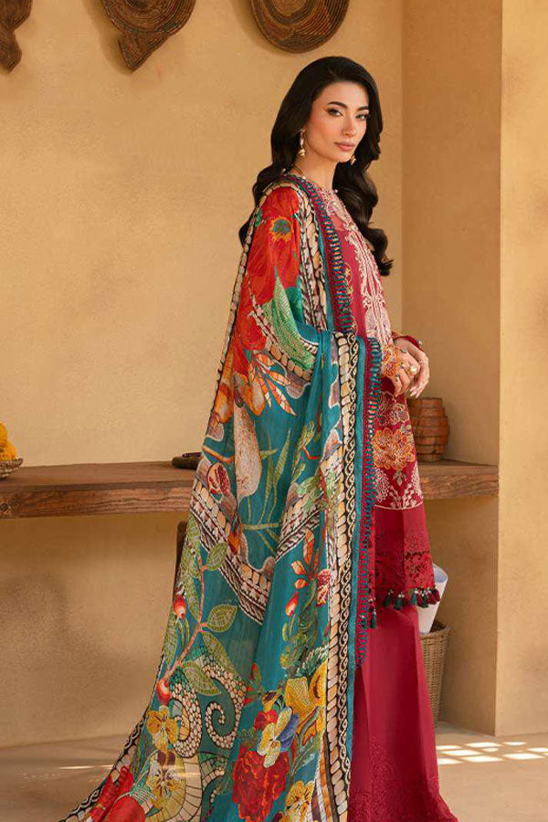 Saira Rizwan Luxury Unstitched Lawn'25 SRL#02 (Manon)