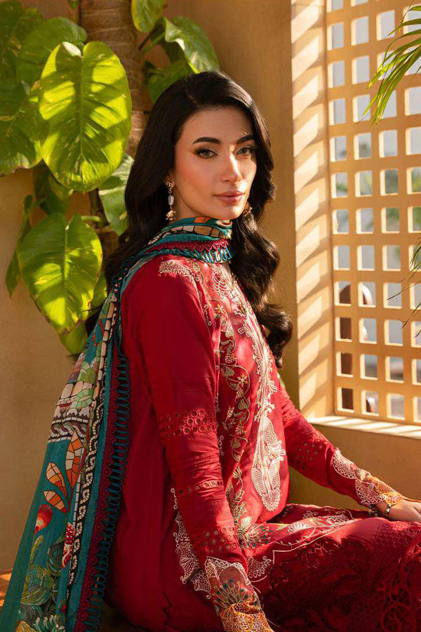 Saira Rizwan Luxury Unstitched Lawn'25 SRL#02 (Manon)