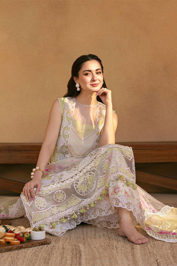 Saira Rizwan Luxury Unstitched Lawn'25 SRL#05 (Vera)