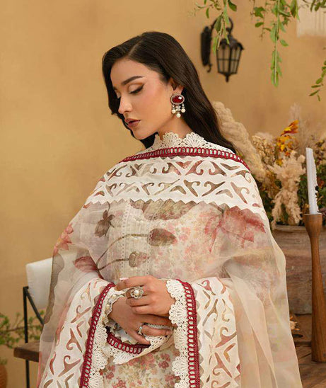 Saira Rizwan Luxury Unstitched Lawn'25 SRL#06 (Maya)