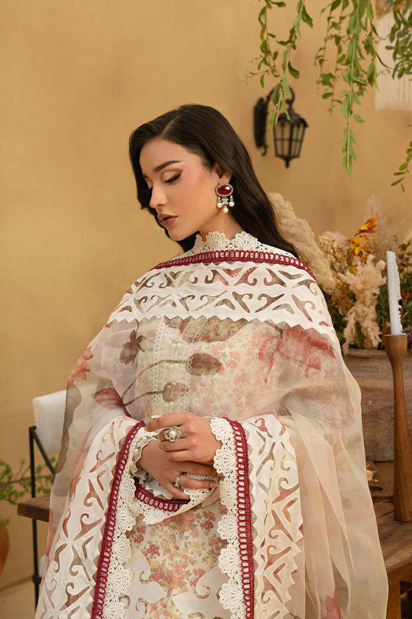 Saira Rizwan Luxury Unstitched Lawn'25 SRL#06 (Maya)