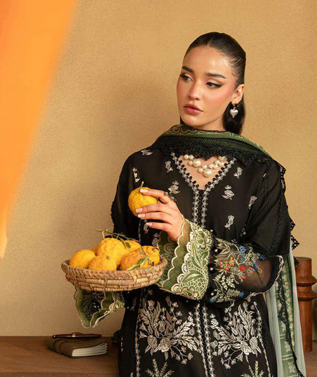 Saira Rizwan Luxury Unstitched Lawn'25 SRL#07 (Mary)