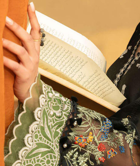 Saira Rizwan Luxury Unstitched Lawn'25 SRL#07 (Mary)