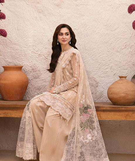 Saira Rizwan Luxury Unstitched Lawn'25 SRL#08 (Madonna)