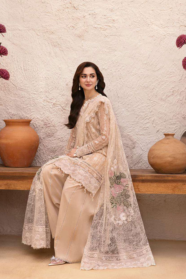 Saira Rizwan Luxury Unstitched Lawn'25 SRL#08 (Madonna)