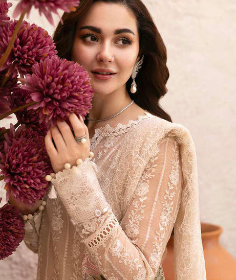 Saira Rizwan Luxury Unstitched Lawn'25 SRL#08 (Madonna)