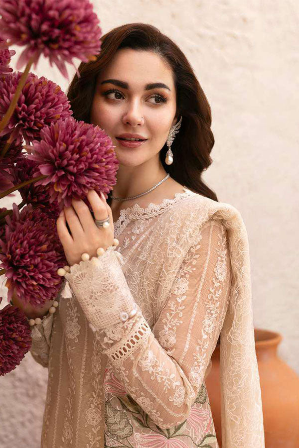 Saira Rizwan Luxury Unstitched Lawn'25 SRL#08 (Madonna)