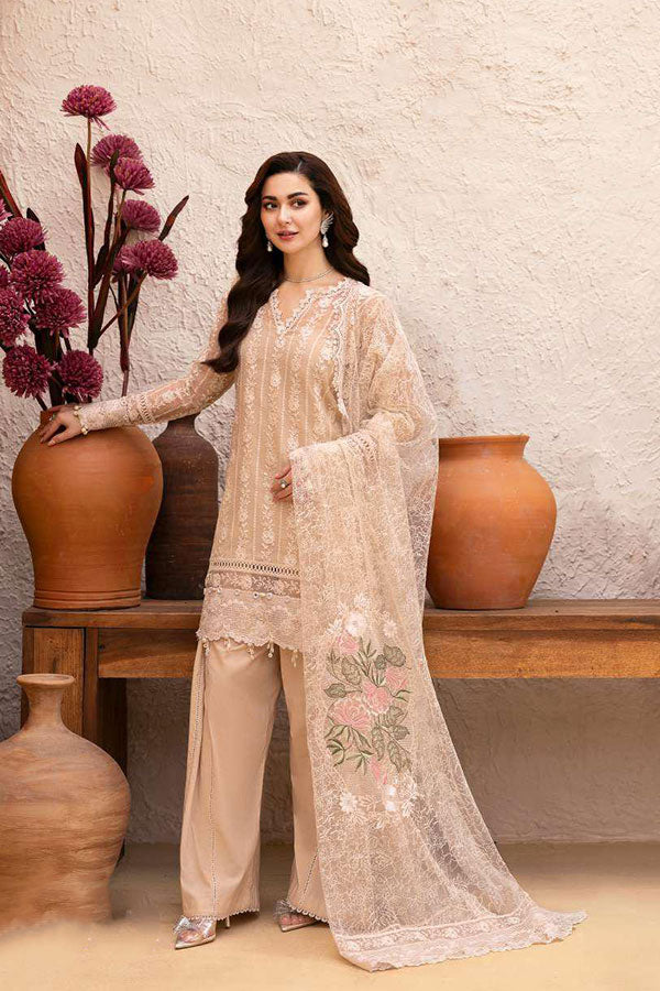 Saira Rizwan Luxury Unstitched Lawn'25 SRL#08 (Madonna)