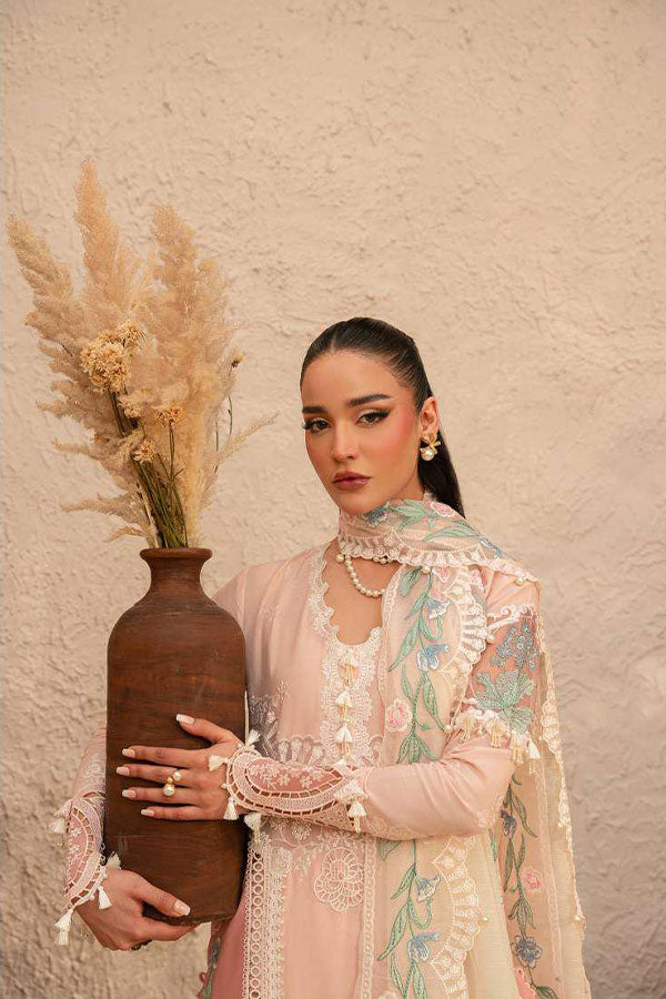 Saira Rizwan Luxury Unstitched Lawn'25 SRL#09 (Freya)