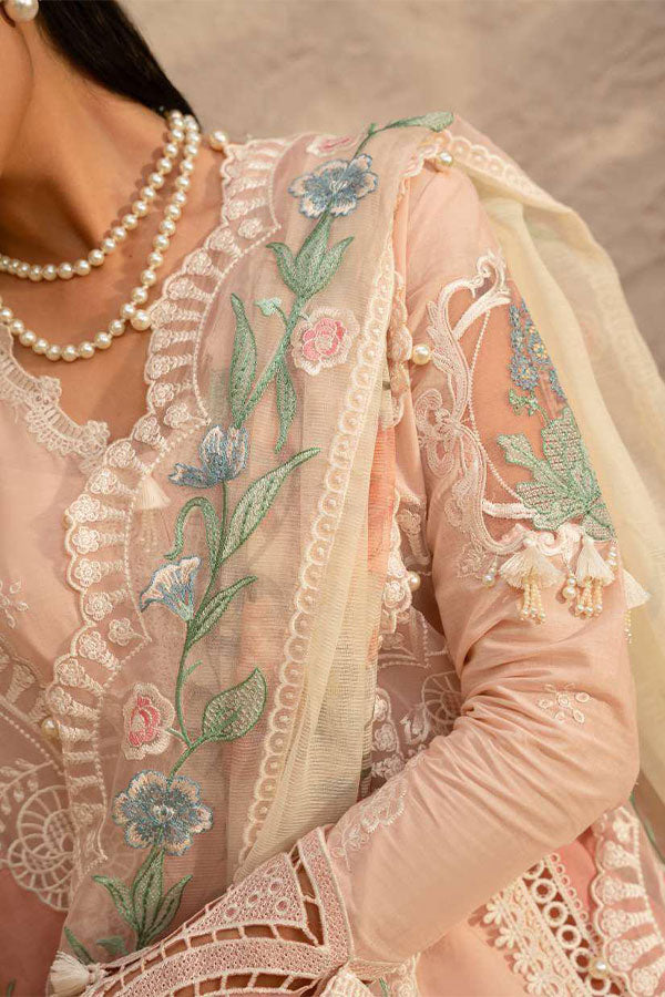 Saira Rizwan Luxury Unstitched Lawn'25 SRL#09 (Freya)