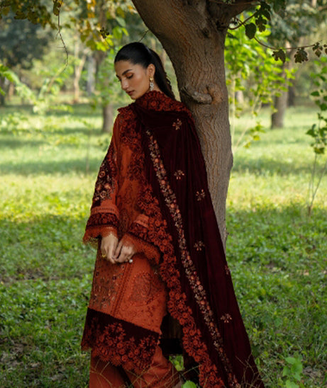 Saira Rizwan Unstitched Winter'24 SRW#10 (CIRO)