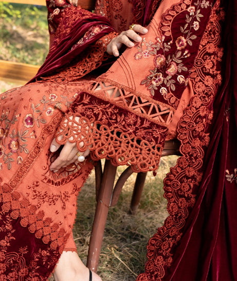 Saira Rizwan Unstitched Winter'24 SRW#10 (CIRO)