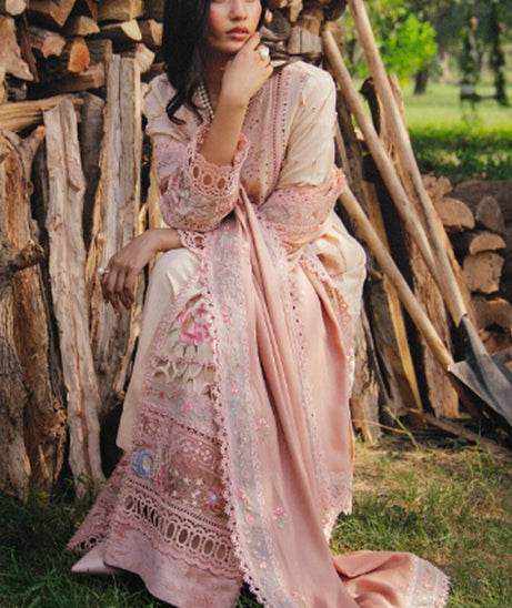 Saira Rizwan Unstitched Winter'24 SRW#3 (LANA)