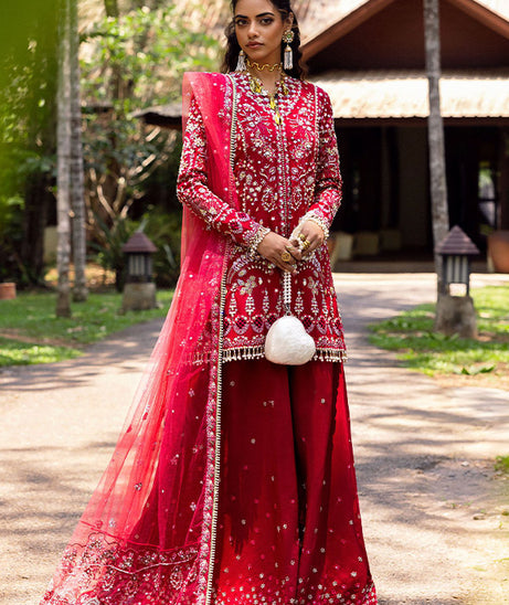 Saira Rizwan Festive Unstitched`25 SRF-01 GOLNAR