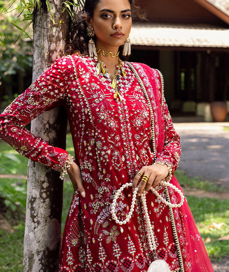 Saira Rizwan Festive Unstitched`25 SRF-01 GOLNAR