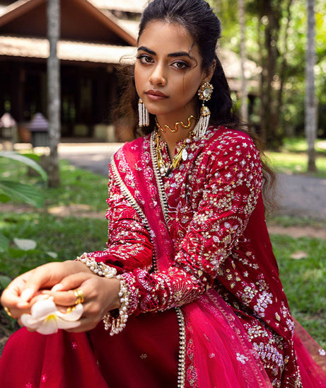 Saira Rizwan Festive Unstitched`25 SRF-01 GOLNAR