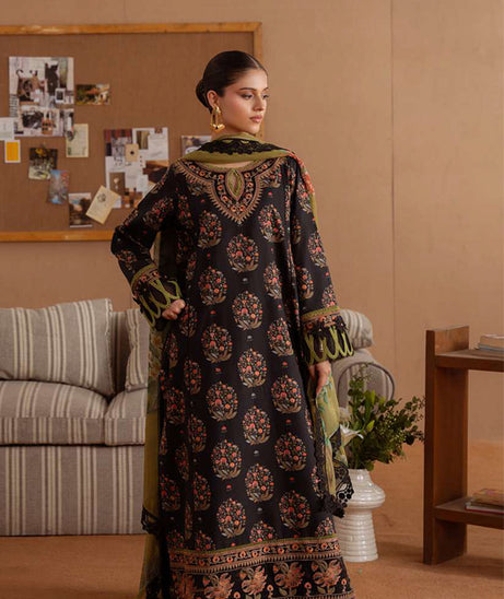 Saira Rizwan Unstitched Lawn`25 SRL#02 B
