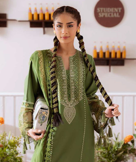 Saira Rizwan Unstitched Lawn`25 SRL#03 A