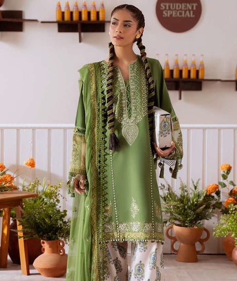 Saira Rizwan Unstitched Lawn`25 SRL#03 A