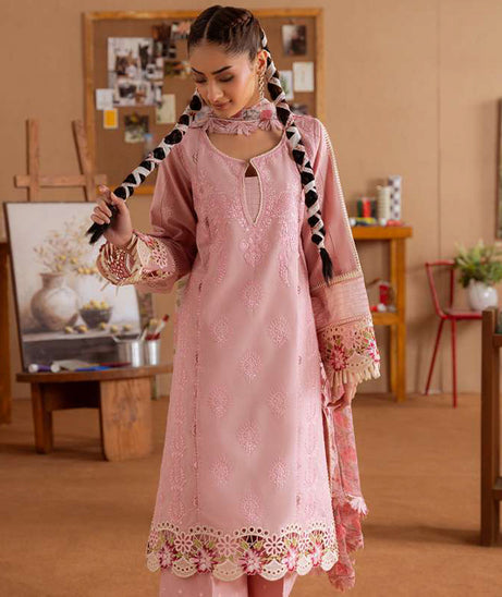 Saira Rizwan Unstitched Lawn`25 SRL#04 B