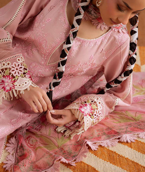 Saira Rizwan Unstitched Lawn`25 SRL#04 B