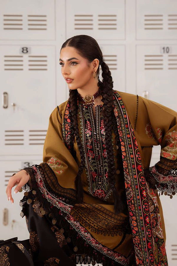 Saira Rizwan Unstitched Lawn`25 SRL#06 A