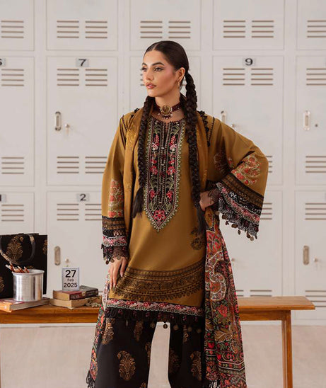 Saira Rizwan Unstitched Lawn`25 SRL#06 A
