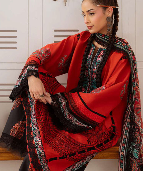 Saira Rizwan Unstitched Lawn`25 SRL#06 B